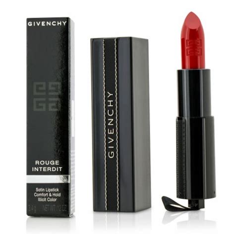 Givenchy Redlight (14) Rouge Interdit Satin Lipstick (2017